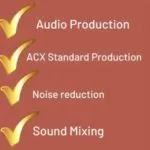I will acx standard level audiobook production